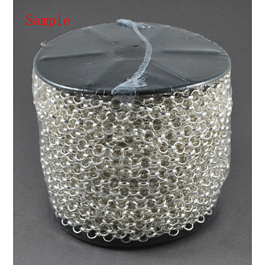 Железные цепи lumachina с серебряным покрытием(CHM003Y-S)-2