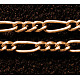 Iron Handmade Chains Figaro Chains Mother-Son Chains(CHSM001Y-R)-1