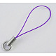 La boucle de corde avec des fermoir pour cordon fer(CWP002Y)-1