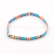 Rainbow Bohemian Style Original Design Fashion Tila Beaded Bracelet for Women.(RM1844-11)
