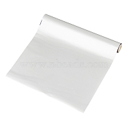 PET Stamping Hot Foil Paper, Transfer Foil Paper, Elegance Laser Printer Craft Paper, Silver, 193mm, 8m/roll(DIY-WH0374-16B)