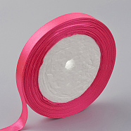 Single Face Satin Ribbon, Polyester Ribbon, Magenta, about 3/4 inch(20mm) wide, 25yards/roll(22.86m/roll), 250yards/group(228.6m/group), 10rolls/group(RC20mmY014)