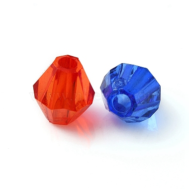 315Pcs 7 Colors Transparent Acrylic Beads(TACR-YW0001-77)-2