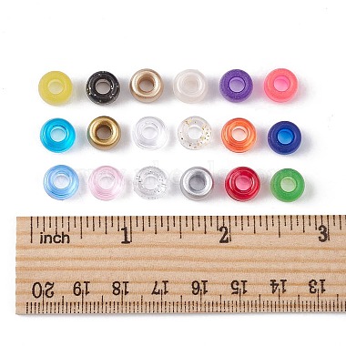 540Pcs 18 Colors Plastic Beads(KY-FS0001-13)-5