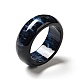 Resin Plain Band Finger Ring for Women(RJEW-C034-01G)-1