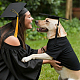Polyester Dog Cat Clothes Graduation Party Costume(AJEW-WH20115-16A)-5