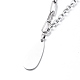 304 Stainless Steel Paperclip Chains & Cable Chain Jewelry Sets(SJEW-K153-55P)-3
