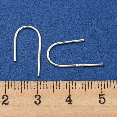 925 Sterling Silver Earring Hooks(STER-NH0001-39S)-3