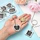 Zinc Alloy Pendant Keychain(KEYC-SP0001-50)-4