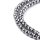 Non-Magnetic Synthetic Hematite Beads Strands(G-G093-2mm)-2