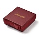 Square & Word Jewelry Cardboard Jewelry Boxes(CBOX-C015-01C-01)-1