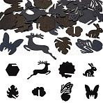 32Pcs 8 Styles Acrylic Wine Glass Charms, Wine Glass Label, Mixed Shapes, 28~67x36~79x2mm, 4pcs/style(OACR-TA0003-96)