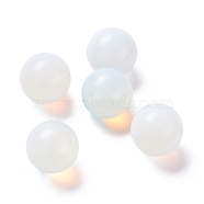 Opalite Beads, No Hole/Undrilled, for Wire Wrapped Pendant Making, Round, 20mm(G-D456-22)
