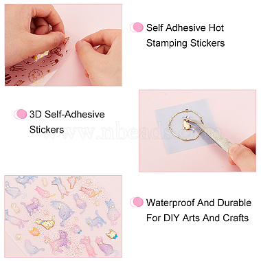 Cute 3D Self-Adhesive Stickers(DIY-OC0002-34)-4