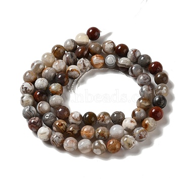 Natural Mexican Agate Beads Strands(G-E578-02A)-2