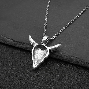 Stainless Steel Pendant Necklaces(NC1543)-3