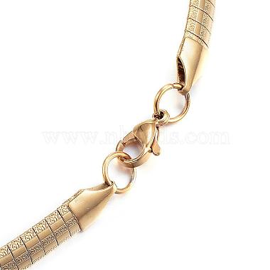 304 Stainless Steel Necklaces(NJEW-E080-05G)-4
