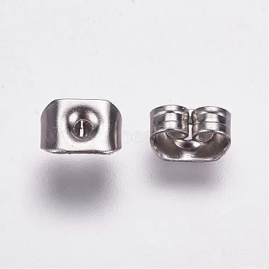 316 Surgical Stainless Steel Ear Nuts(STAS-F117-01P)-3