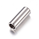 304 Stainless Steel Magnetic Clasps with Glue-in Ends(STAS-K006-07C)-3