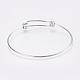 Adjustable 304 Stainless Steel Expandable Bangle Making(BJEW-H510-01P)-3