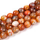 Dyed & Heated Natural Fire Crackle Agate Beads Strands(G-N359-01A-06)-2