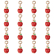 16Pcs Golden Plated Alloy European Dangle Charms(MPDL-CA0001-05)-1
