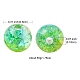 50g de perles acryliques craquelées transparentes(CACR-YW0001-01E)-4