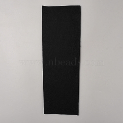 Self-adhesive Felt Fabric, DIY Crafts, Black, 300x15x0.5cm(FIND-WH0428-05A-01)