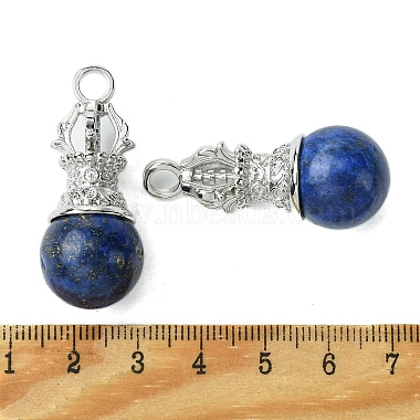 pendentifs en lapis-lazuli teints naturels(G-C114-04P-14)-3