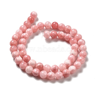 Natural Green Jade Beads Strands(G-G757-04-4mm)-3