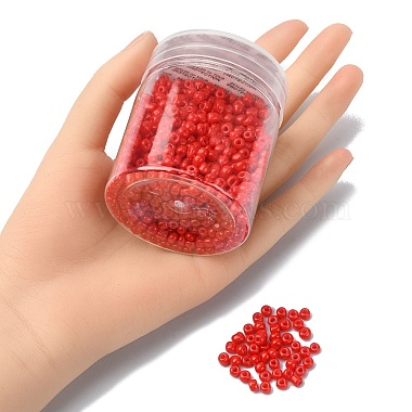 1300Pcs Baking Paint Glass Round Seed Beads(SEED-YW0002-20B)-4