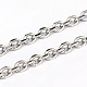 変色しない304ステンレススチールケーブルチェーン(X-CHS-L001-68-1.2mm)-1