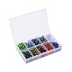Transparent Spray Painted Crackle Acrylic Beads(ACRP-YW0001-02)-2