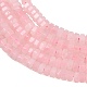 Natural Rose Quartz Beads Strands(G-G317-A20-3X6MM)-5