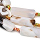 agate perles brins(G-H342-B03-01A)-5