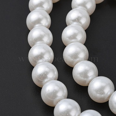 Glass Pearl Beads Strands(X-HY-10D-B01-1)-2