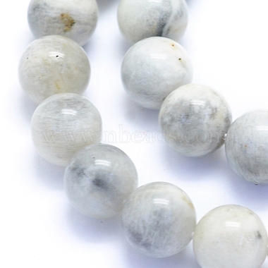 Brins de perles de pierre de lune grise naturelle(G-I279-C01-10mm)-3