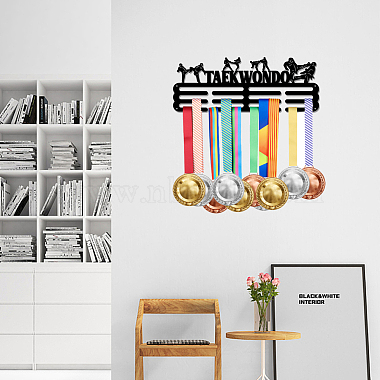 Support mural d'affichage de support de cintre de médaille de fer(ODIS-WH0021-709)-6