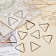 20Pcs Triangle Alloy Linking Rings(FIND-DR0001-66)-4
