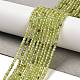 Natural Peridot Beads Strands(G-B107-A06-01)-1