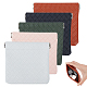 5Pcs 5 Colors Rectangle Imitation Leather Multipurpose Shrapnel Makeup Bags(ABAG-HY0001-12)-1