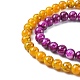 Chapelets de perles rondes en verre peint de cuisson(DGLA-Q019-8mm-M)-5