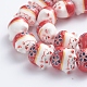 Perles de porcelaine imprimées manuelles(PORC-G004-C03)-3