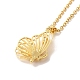 Clear Cubic Zirconia Butterfly Pendant Necklace & Diamond Stud Earrings(SJEW-M099-05G)-3