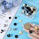 54Pcs 9 Style Flat Round 304 Stainless Steel Stud Earring Settings(STAS-SC0006-66)-3