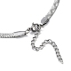304 Stainless Steel Herringbone Chain Necklaces(NJEW-P282-03P)-4