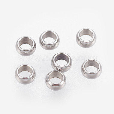 316 Surgical Stainless Steel Crimp Beads(A-STAS-P221-25P)-2