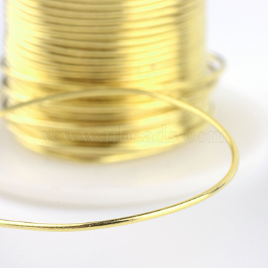 Round Copper Jewelry Wire(CWIR-R004-0.4mm-10)-2