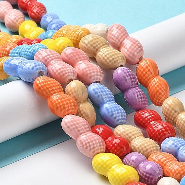 Handmade Porcelain Beads Strands(PORC-Z001-03)-2