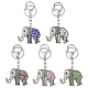 Alloy Rhinestone Keychain(KEYC-YW00178-01)-2